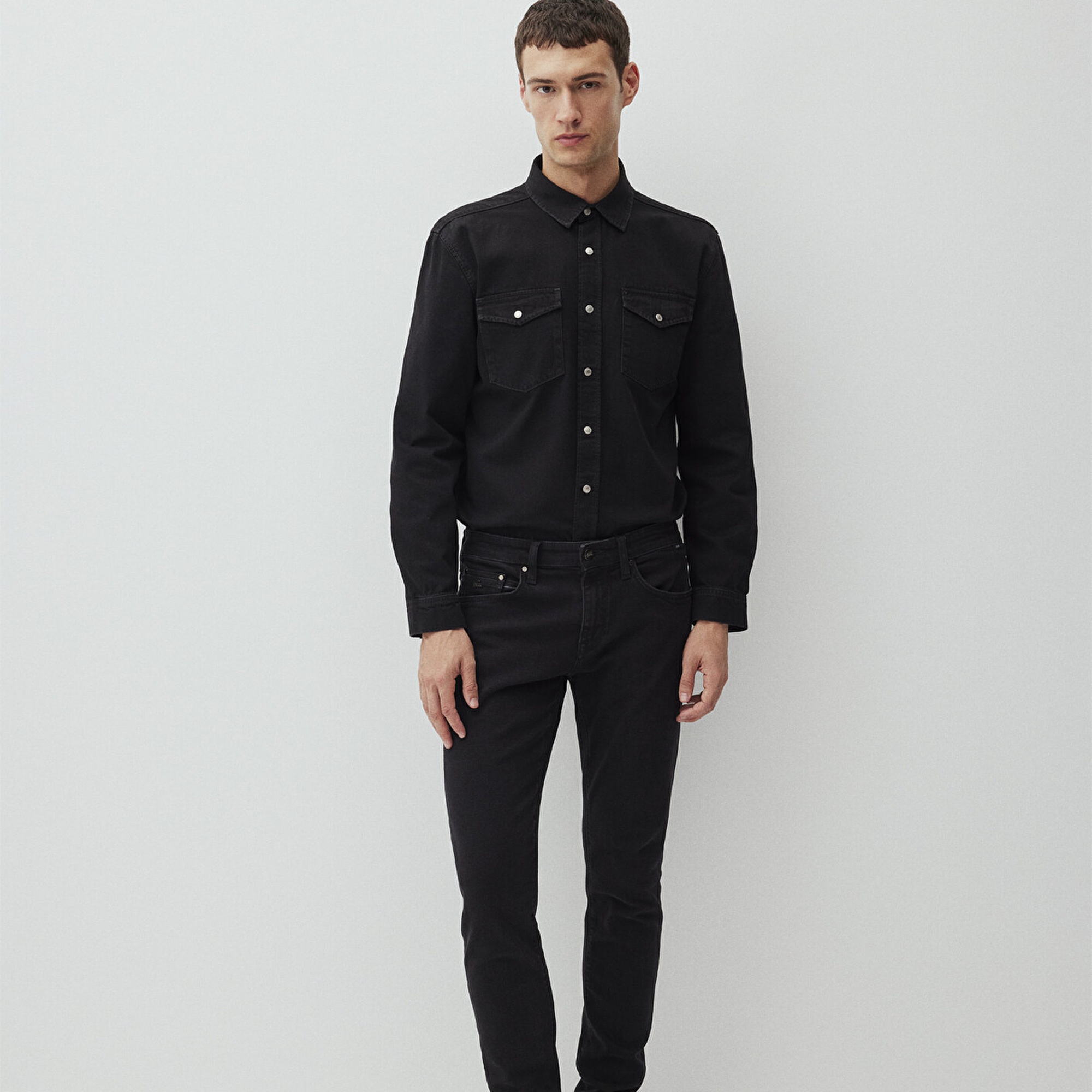 Mavi James Lux Black Antrasit Jean Pantolon 0042487866