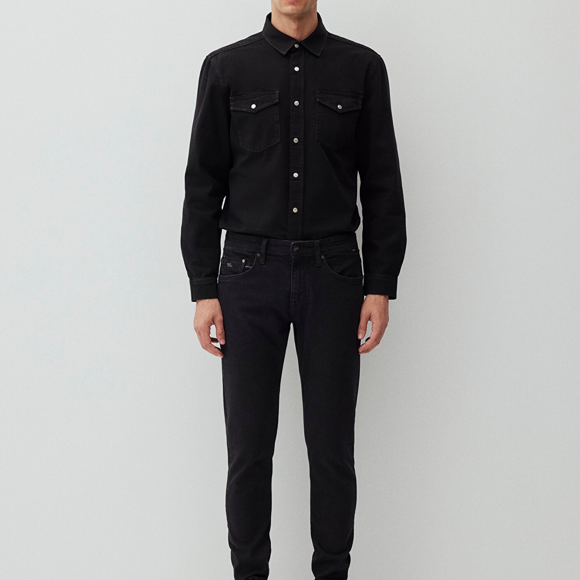 Mavi James Lux Black Antrasit Jean Pantolon 0042487866