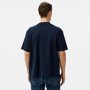  Guess Iconic Organic Heavy 205 Erkek Lacivert T-Shirt