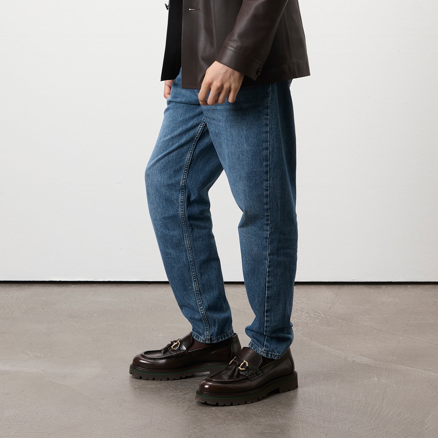  Edene Kahve Erkek Deri Loafer