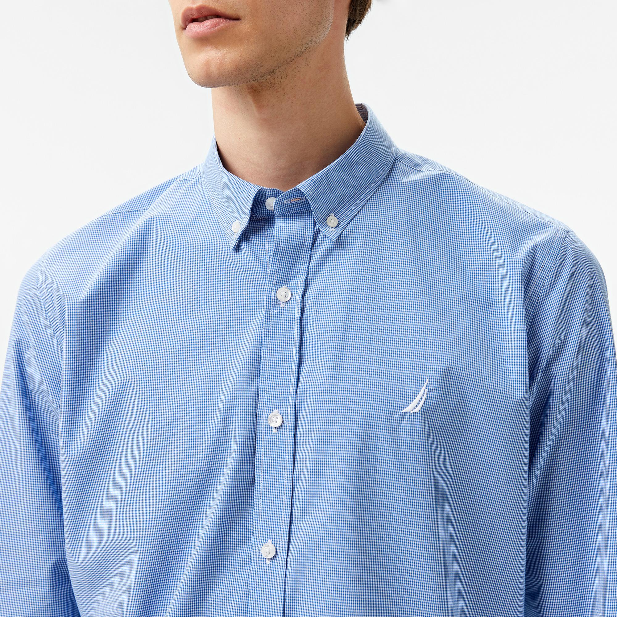 Nautica Erkek Mavi Gömlek