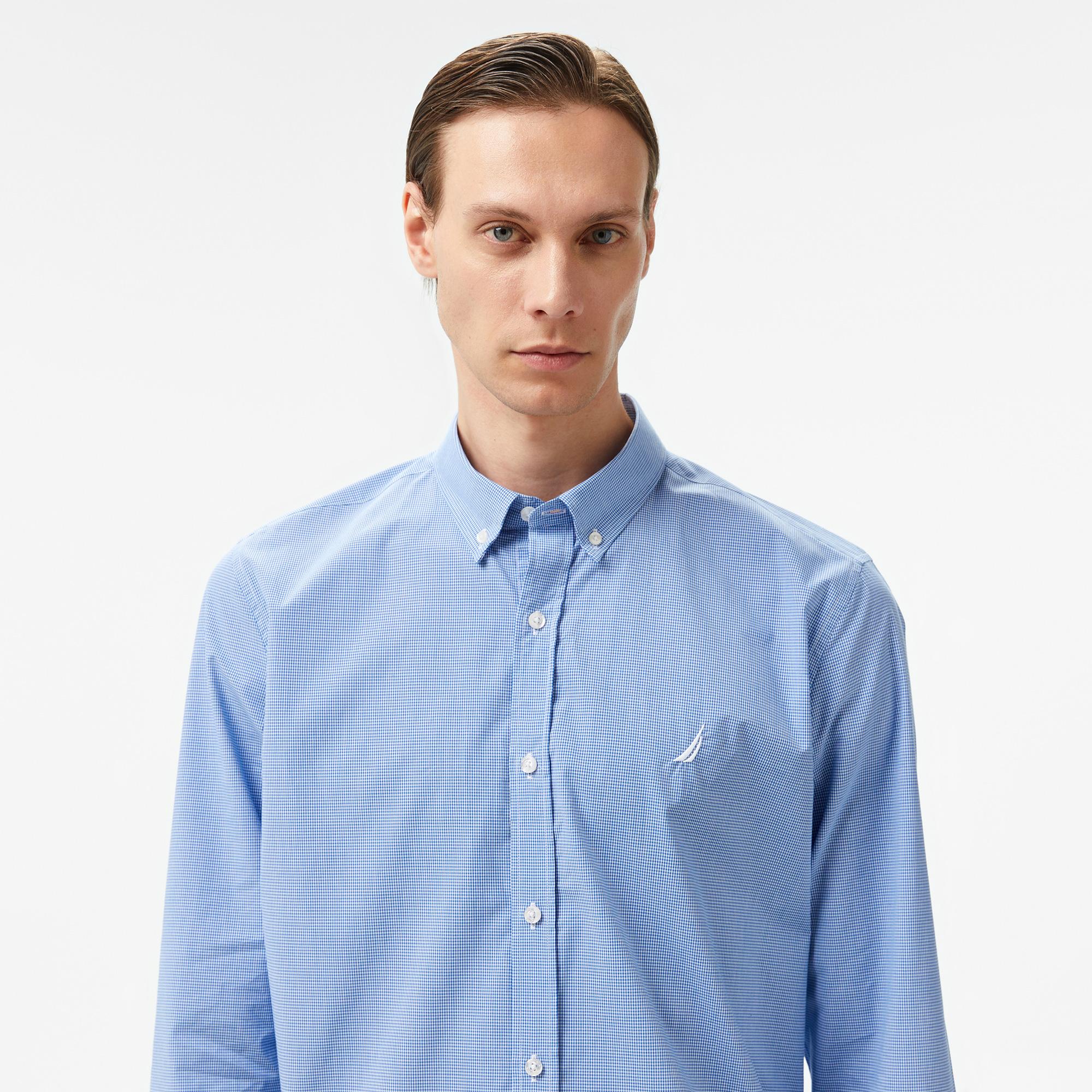 Nautica Erkek Mavi Gömlek