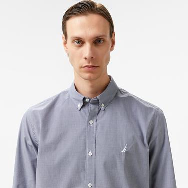  Nautica Erkek Lacivert Gömlek