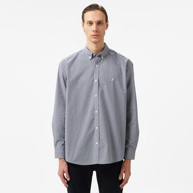  Nautica Erkek Lacivert Gömlek