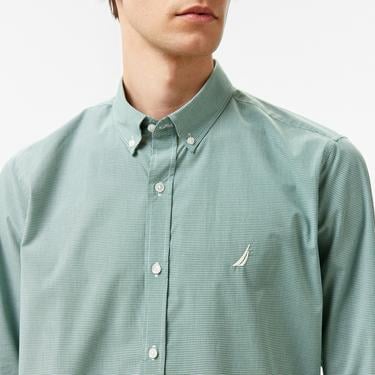  Nautica Erkek Yeşil Gömlek