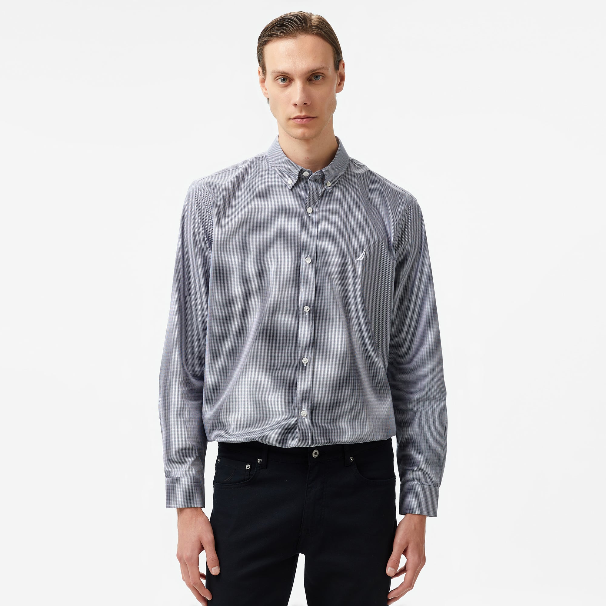  Nautica Erkek Lacivert Gömlek