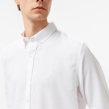  Nautica Erkek Beyaz Gömlek