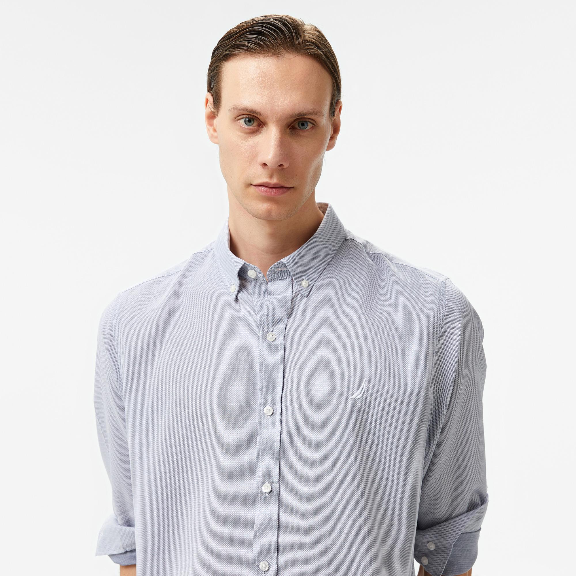 Nautica Erkek Mavi Gömlek