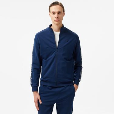  Guess Guess Full Zip Erkek Lacivert Sweatshirt