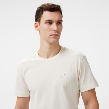  FashFed Unisex Bej T-Shirt