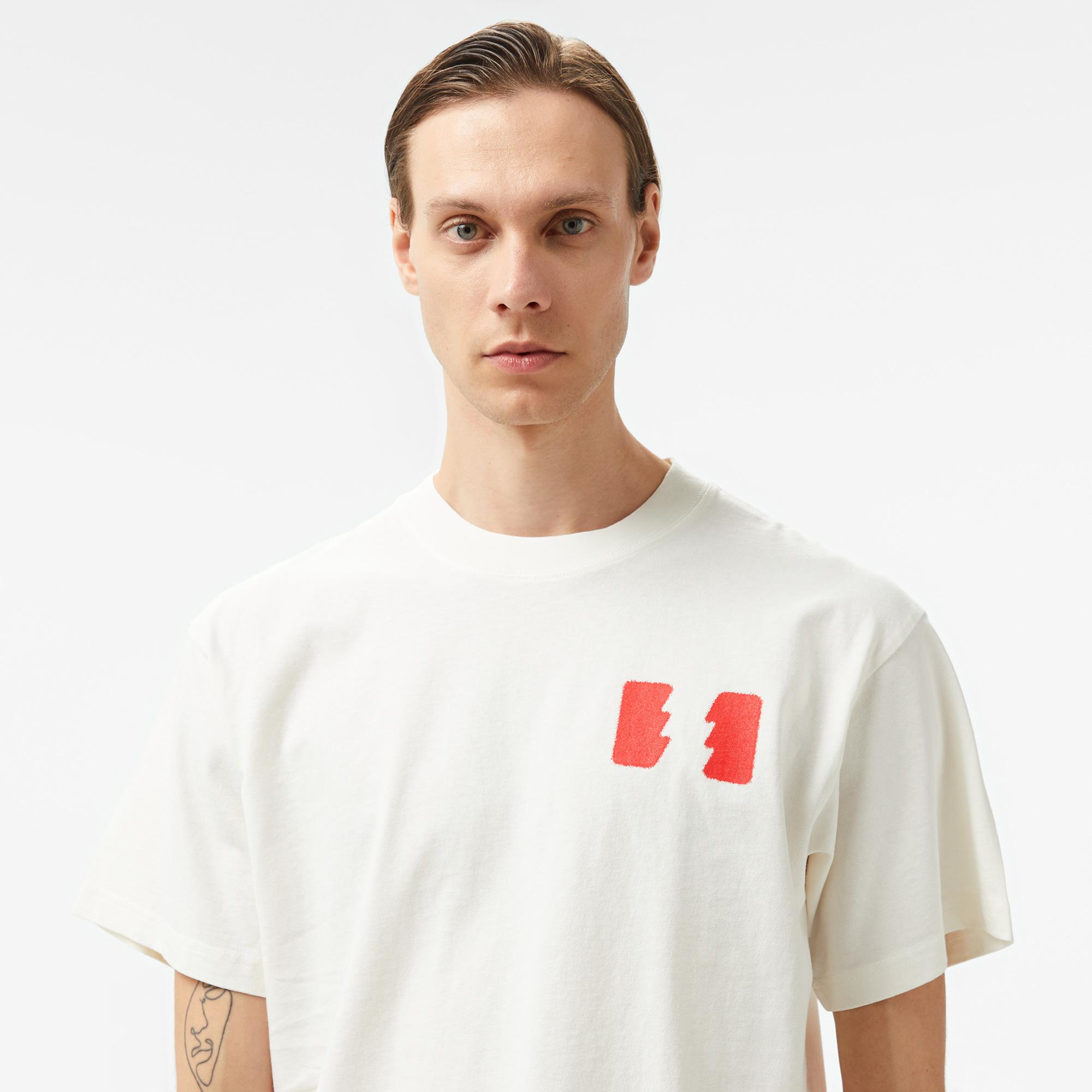 The Hundreds Society Kills Erkek Beyaz T-Shirt