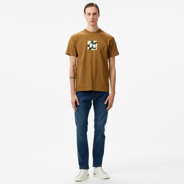  HUF Star Erkek Gri T-Shirt