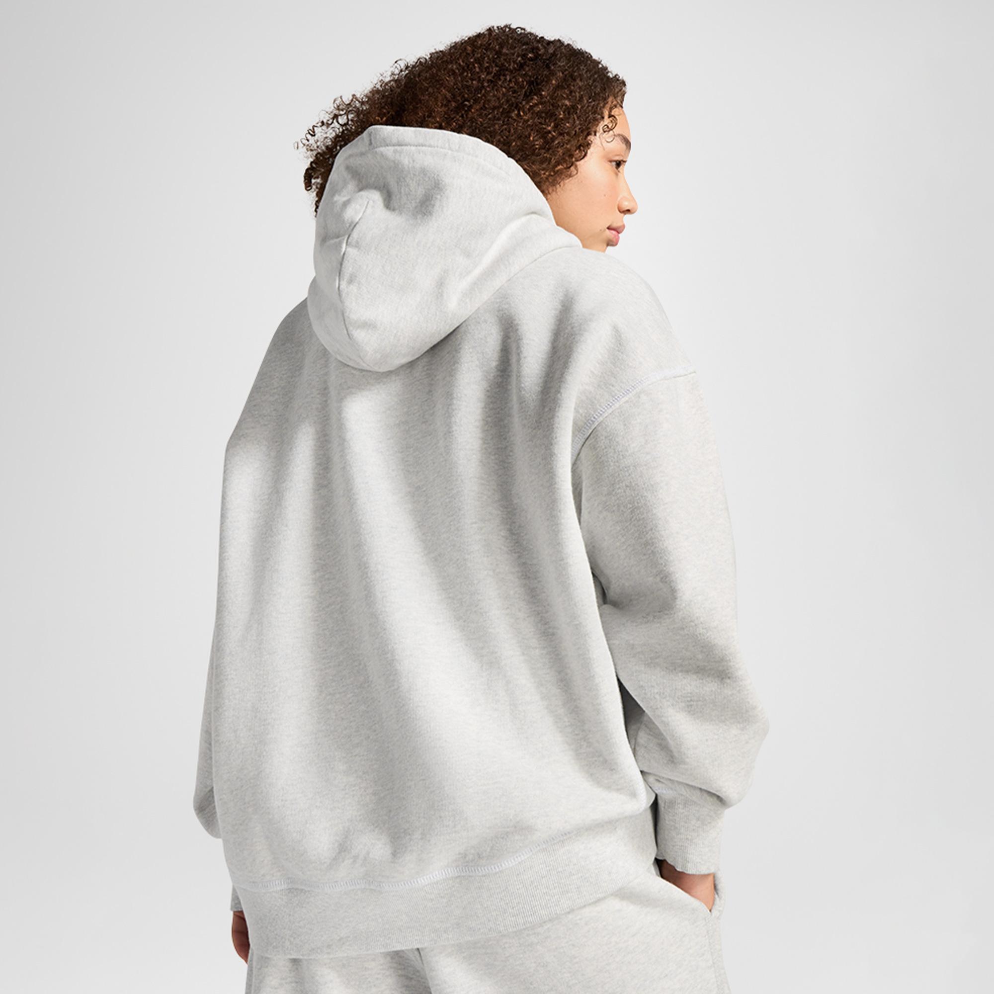 Converse Go-To Star Chevron Unisex Gri Eşofman Üstü