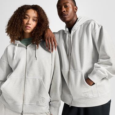  Converse Go-To Star Chevron Unisex Gri Eşofman Üstü