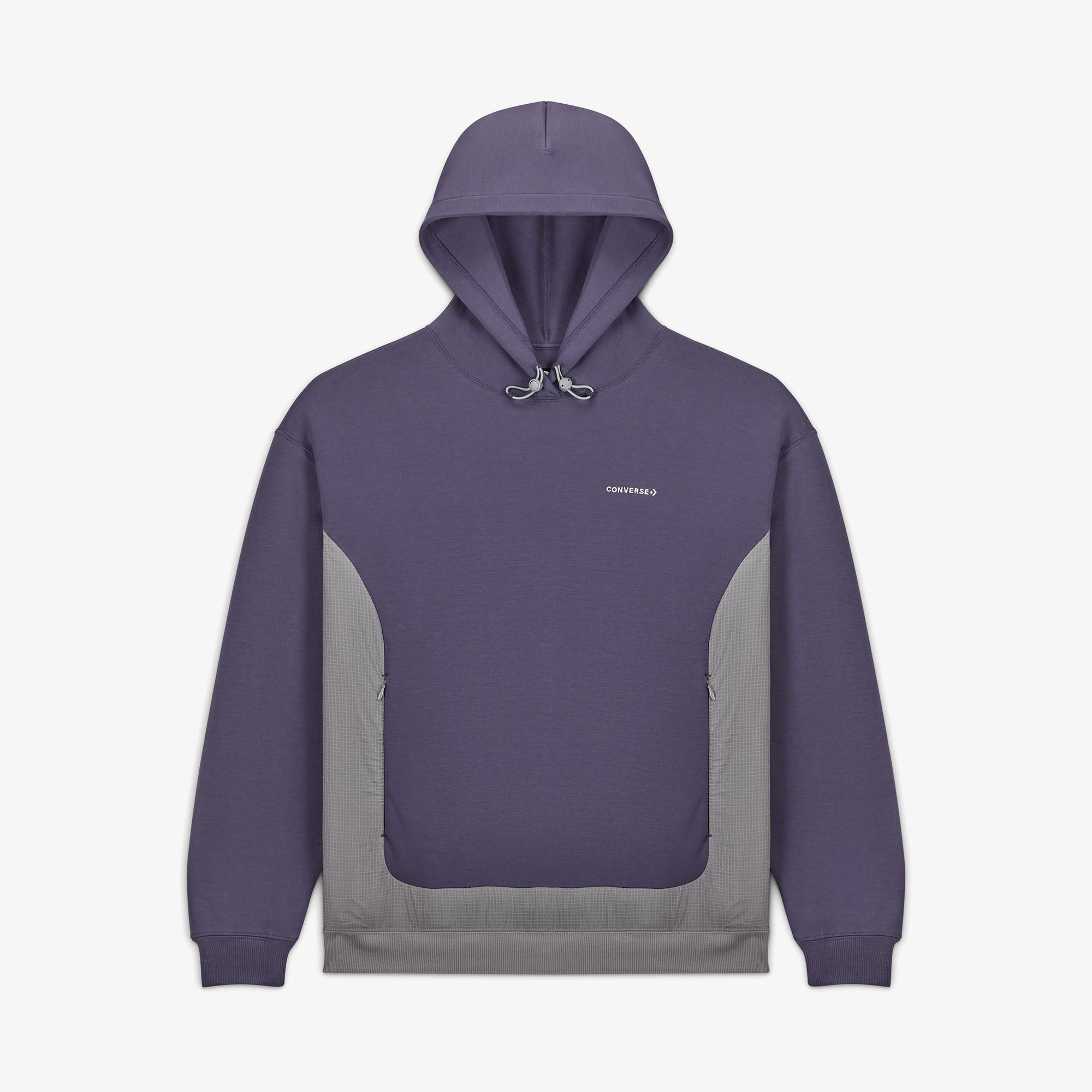 Converse Erkek Mor Hoodie