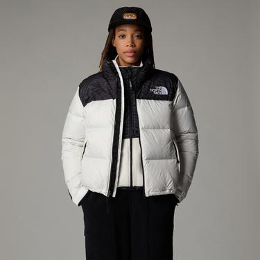  The North Face 1996 Nuptse Kadın Beyaz Mont