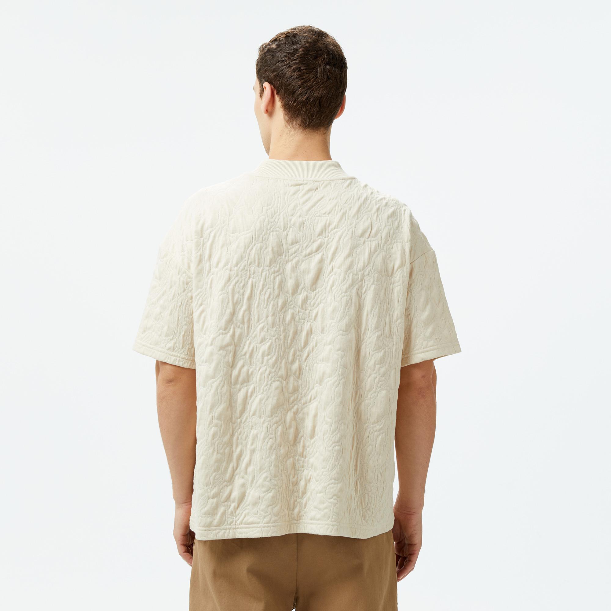 UNITED4 Erkek Krem T-Shirt