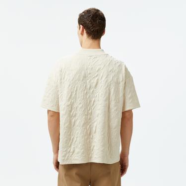  UNITED4 Erkek Krem T-Shirt