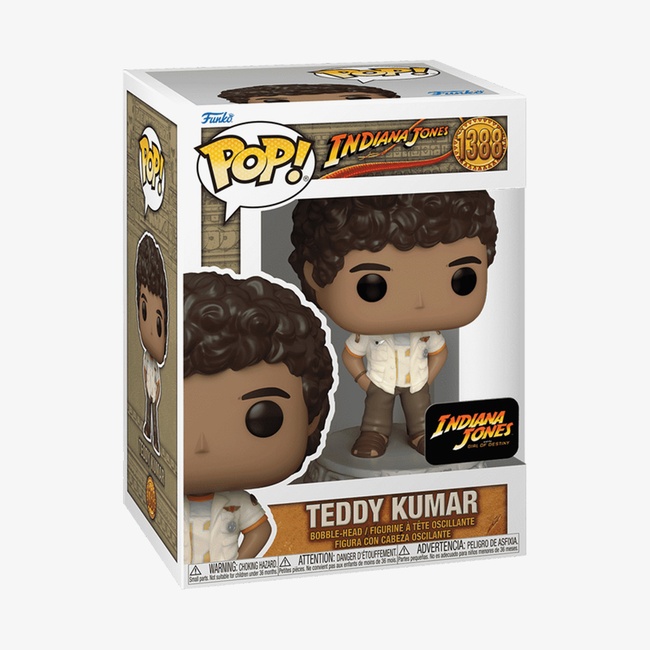  Funko Pop - Movies, İndiana Jones: Dial Of Destiny - Teddy Kumar #1388 Figür