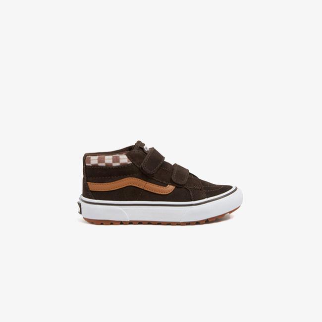  Vans Mte Sk8-Mid Reissue V Bebek Kahverengi Sneaker