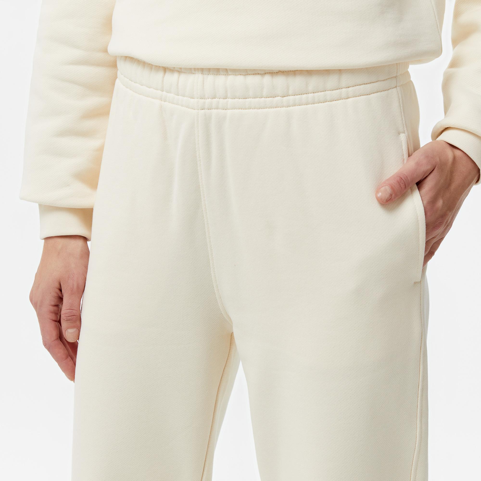 Kadın Straight Fit Krem Eşofman Altı