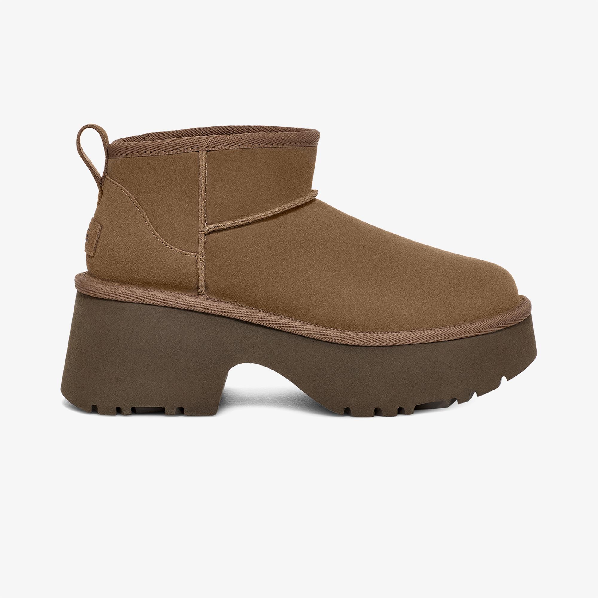 UGG Classic Ultra Mini New Heights Kadın Kahverengi Bot