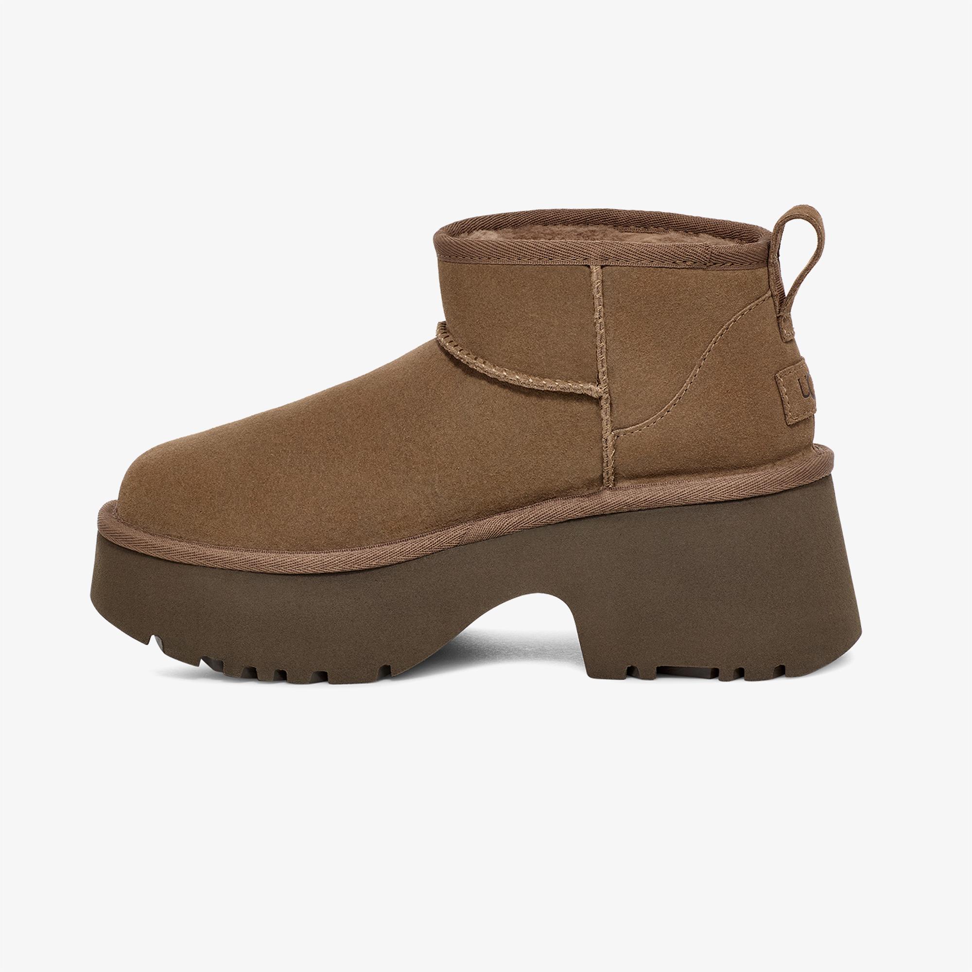 UGG Classic Ultra Mini New Heights Kadın Kahverengi Bot