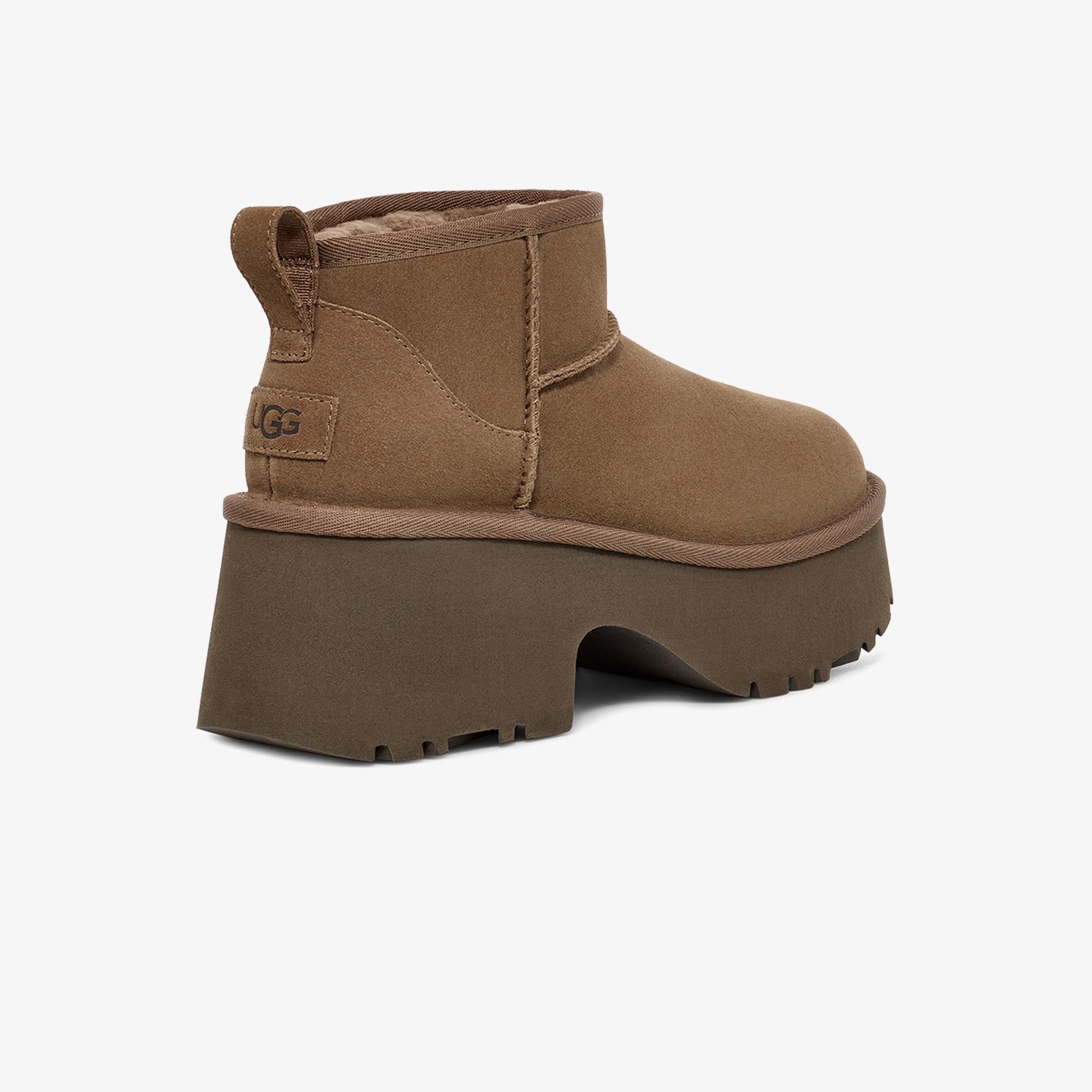 UGG Classic Ultra Mini New Heights Kadın Kahverengi Bot
