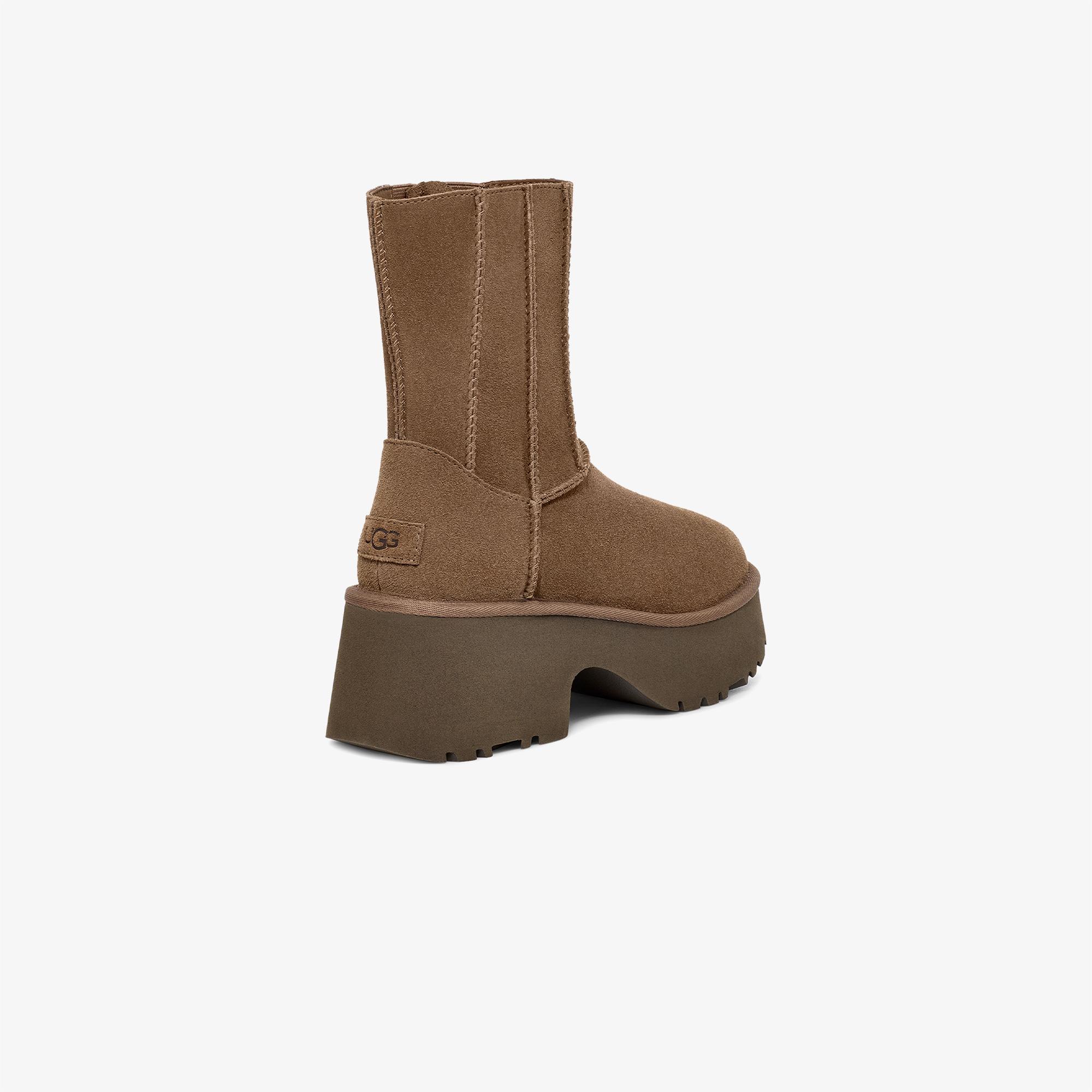 UGG Classic Twin Seam New Heights Kadın Kahverengi Bot