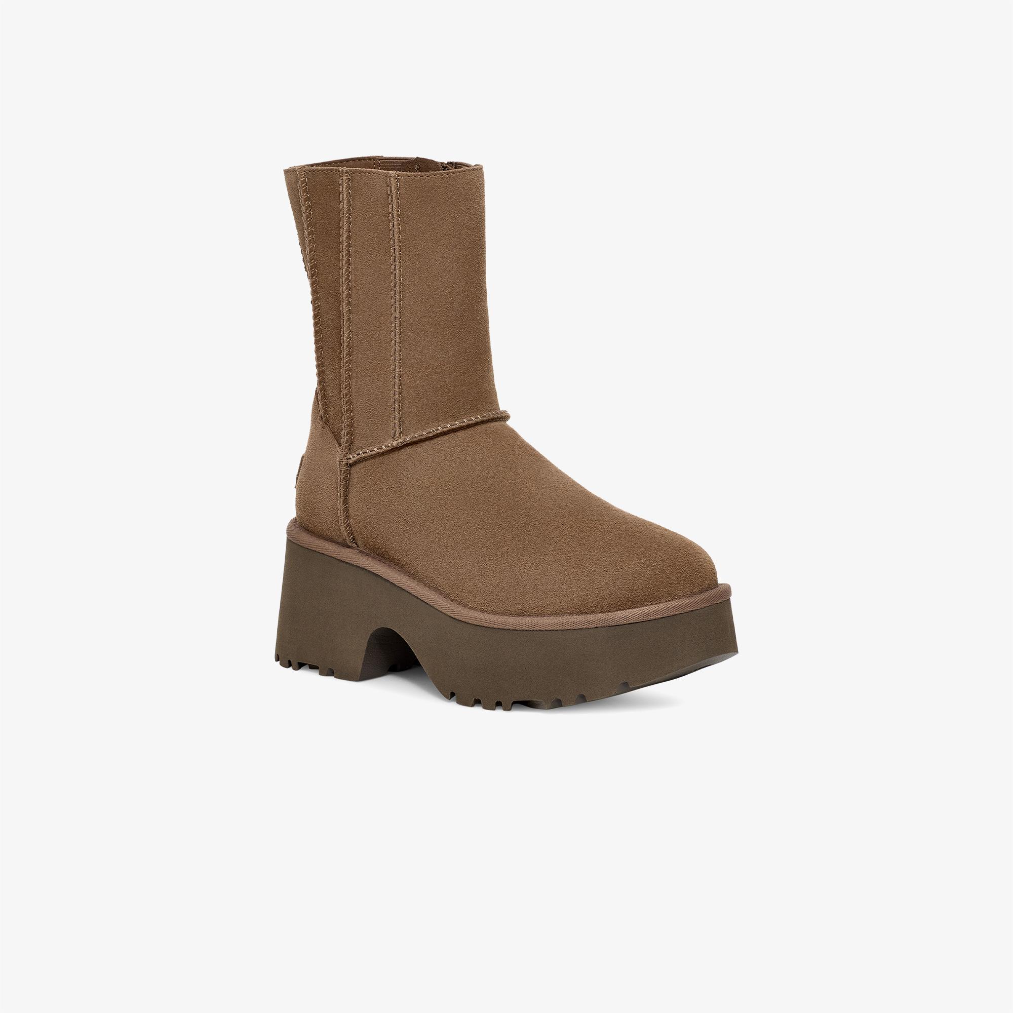 UGG Classic Twin Seam New Heights Kadın Kahverengi Bot