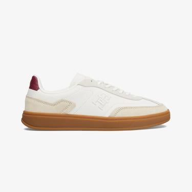  Tommy Hilfiger Heritage Court Kadın Bej Spor Ayakkabı