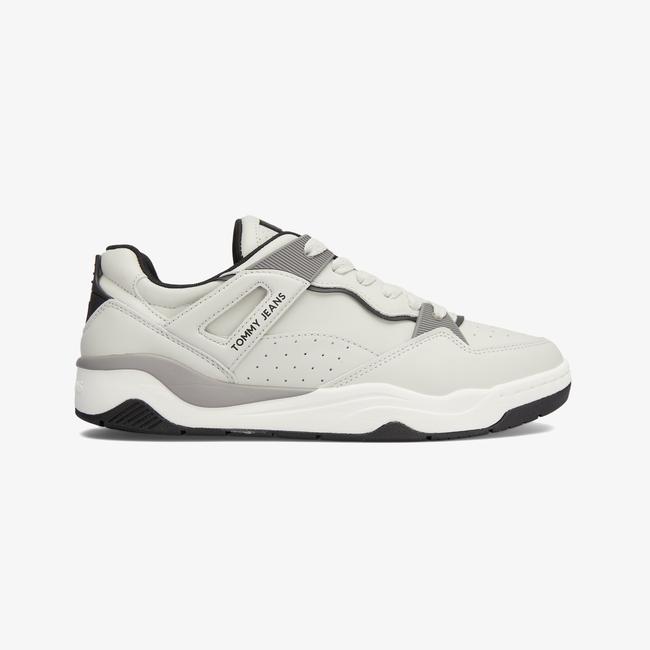  Tommy Jeans Ultra Basket Erkek Gri Sneaker