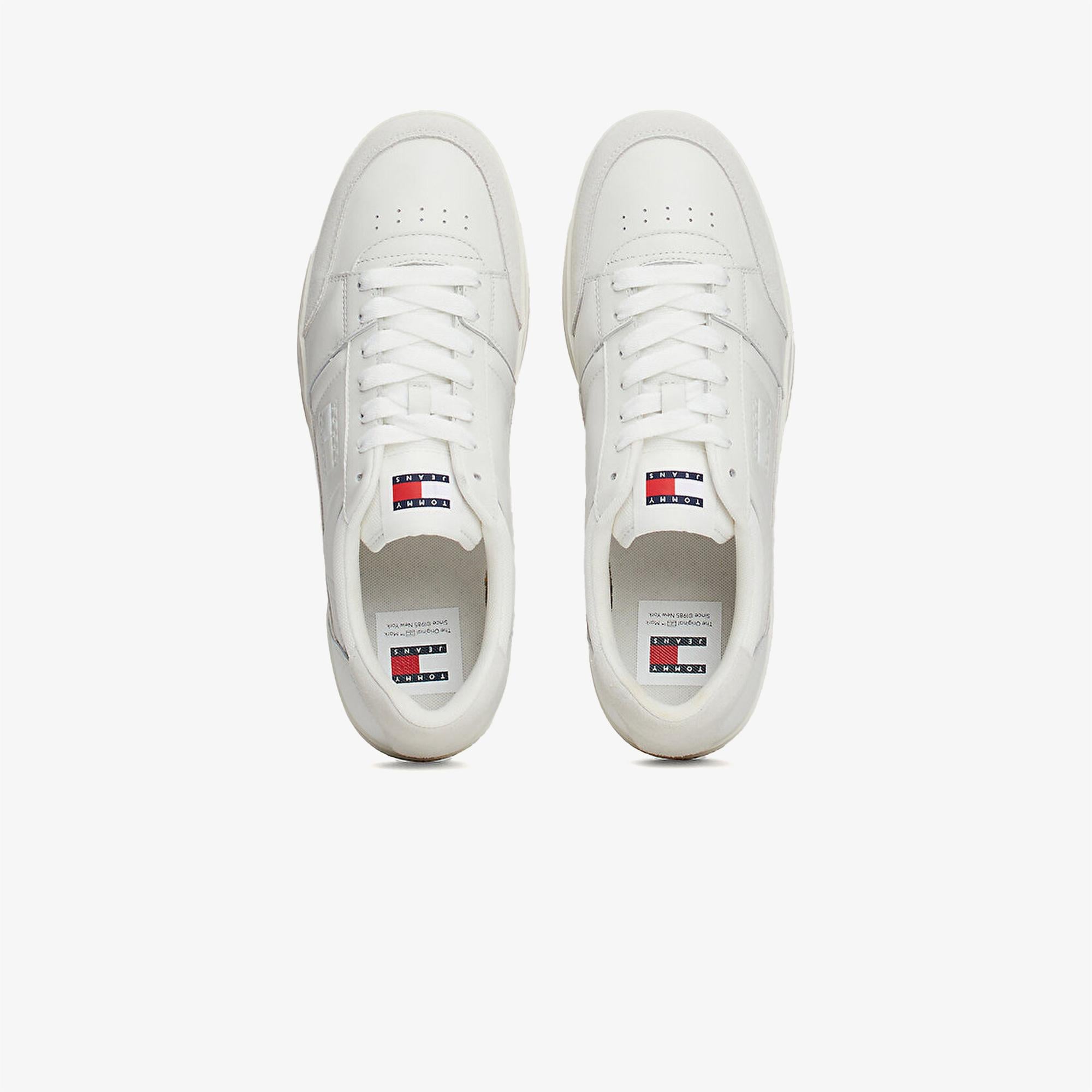 Tommy Jeans The Greenwich Mix Media Erkek Beyaz Spor Ayakkabı