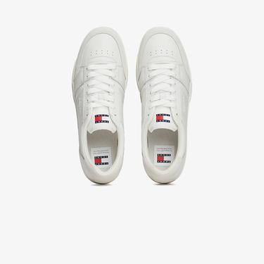  Tommy Jeans The Greenwich Mix Media Erkek Beyaz Spor Ayakkabı