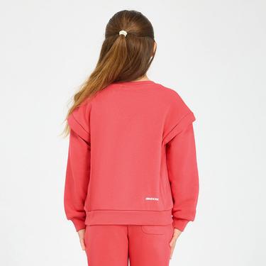  Skechers G Essential Crew Neck Sweatshirt Çocuk Pembe Sweatshirt