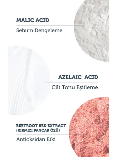  Arındırıcı ve Aydınlatıcı Enzim Peeling Toz Temizleyici 55 gr (%0,6 Azelaic Acid & Malic Acid)