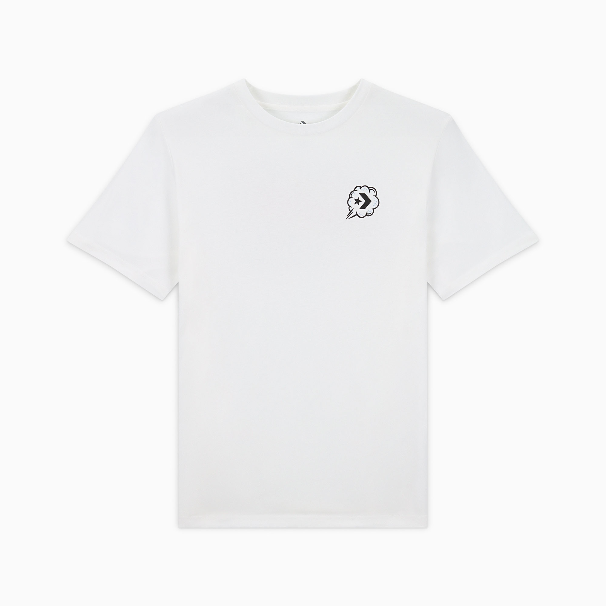 Converse Erkek Grafik Baskılı Beyaz T-Shirt