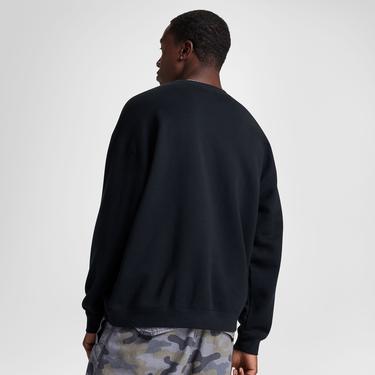  Converse Erkek Loose Fit Baskılı Siyah Sweatshirt