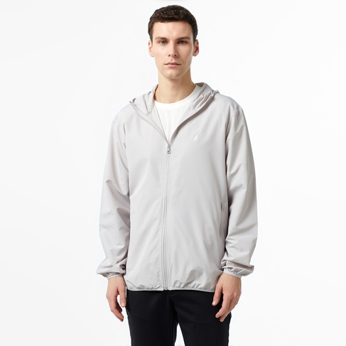  Nautica Erkek Gri Yağmurluk