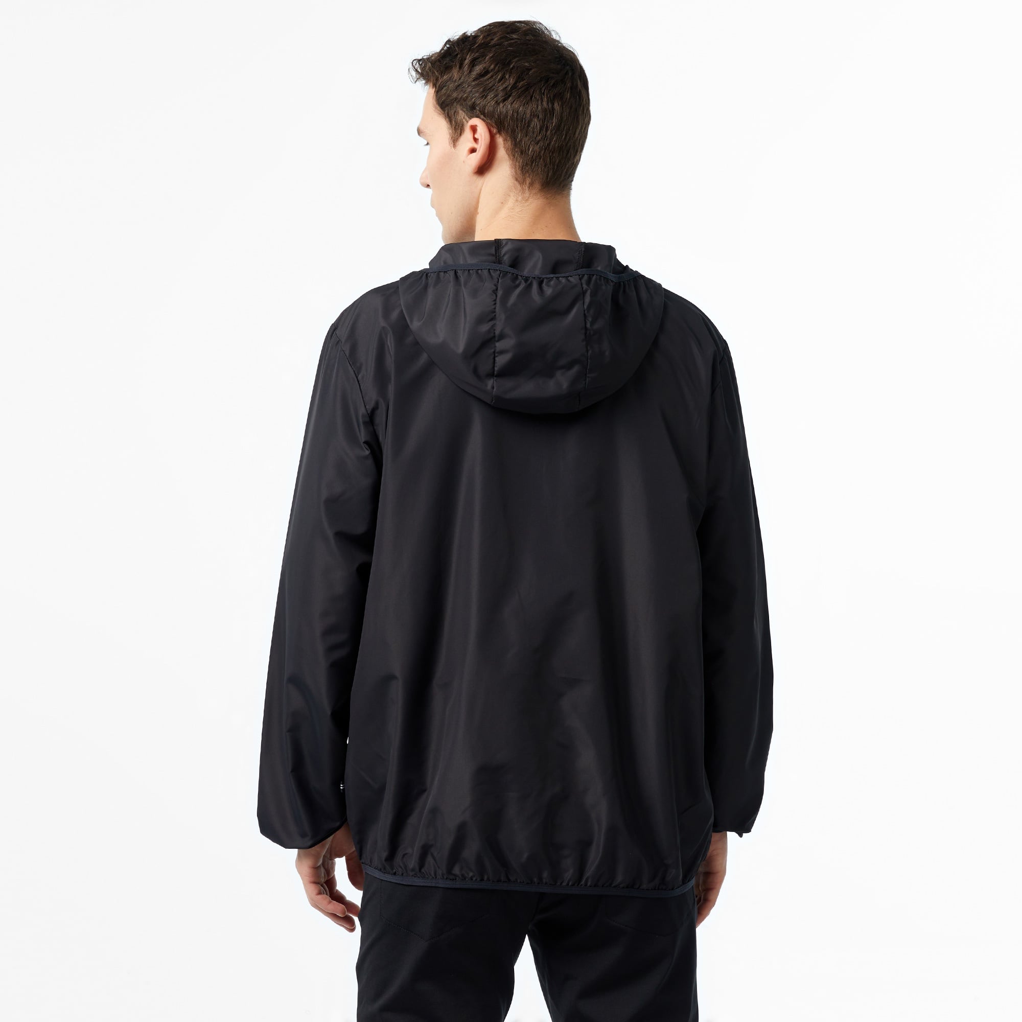 Nautica Erkek Siyah Yağmurluk