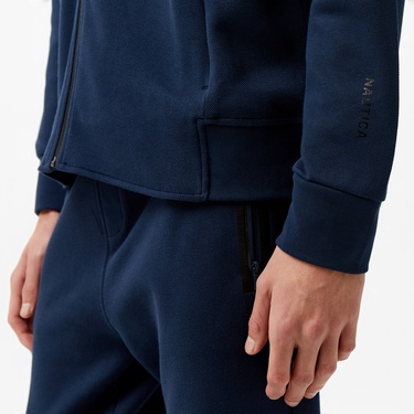  Nautica Erkek Lacivert Regular Fit Sweatshirt