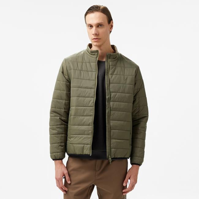  Nautica Erkek Yeşil Mont