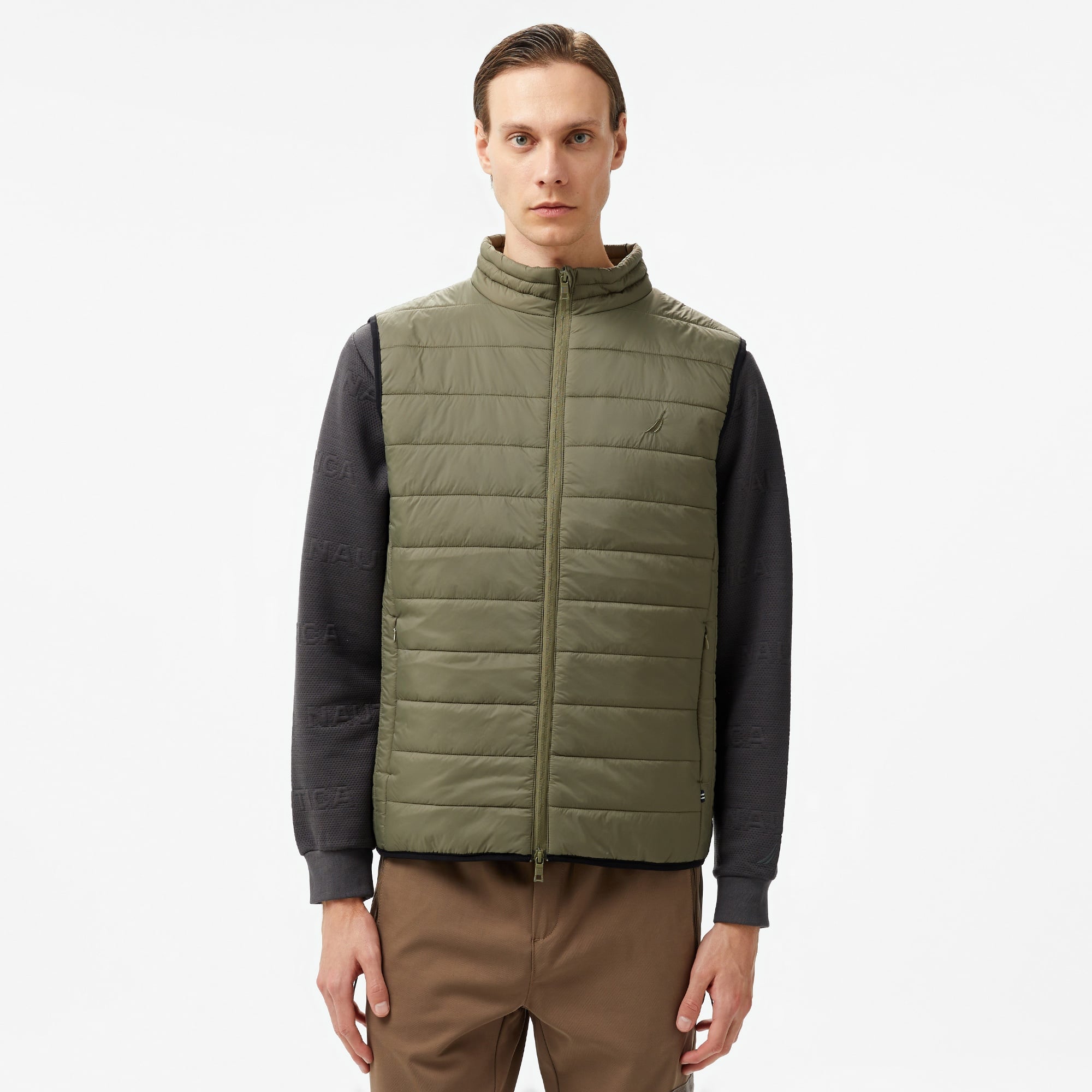 Nautica Erkek Yeşil Yelek