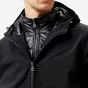  Nautica Erkek Siyah Mont