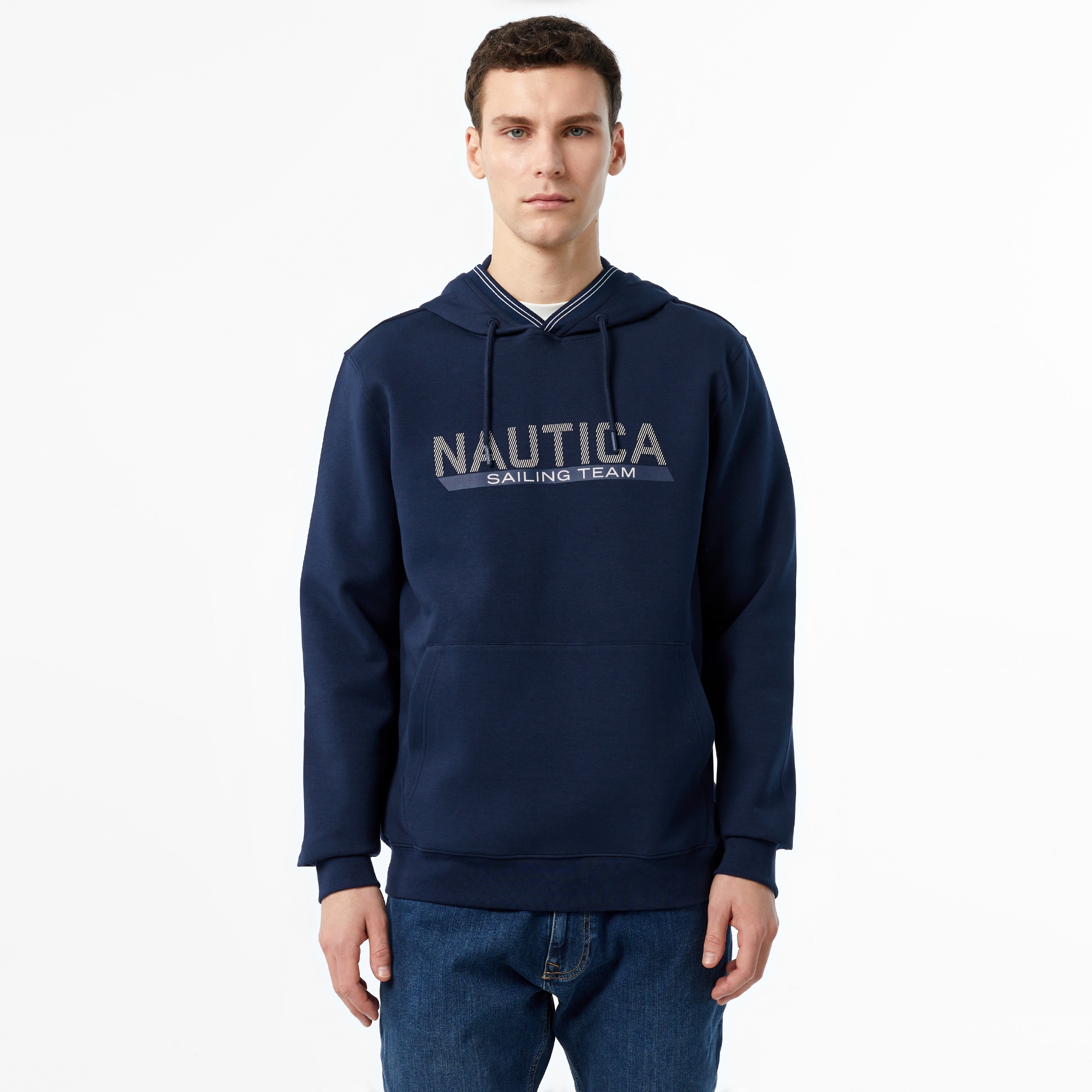 Nautica Erkek Lacivert Regular Fit Sweatshirt