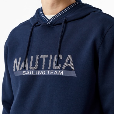  Nautica Erkek Lacivert Regular Fit Sweatshirt