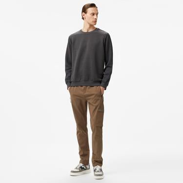 Nautica Erkek Gri Regular Fit Sweatshirt
