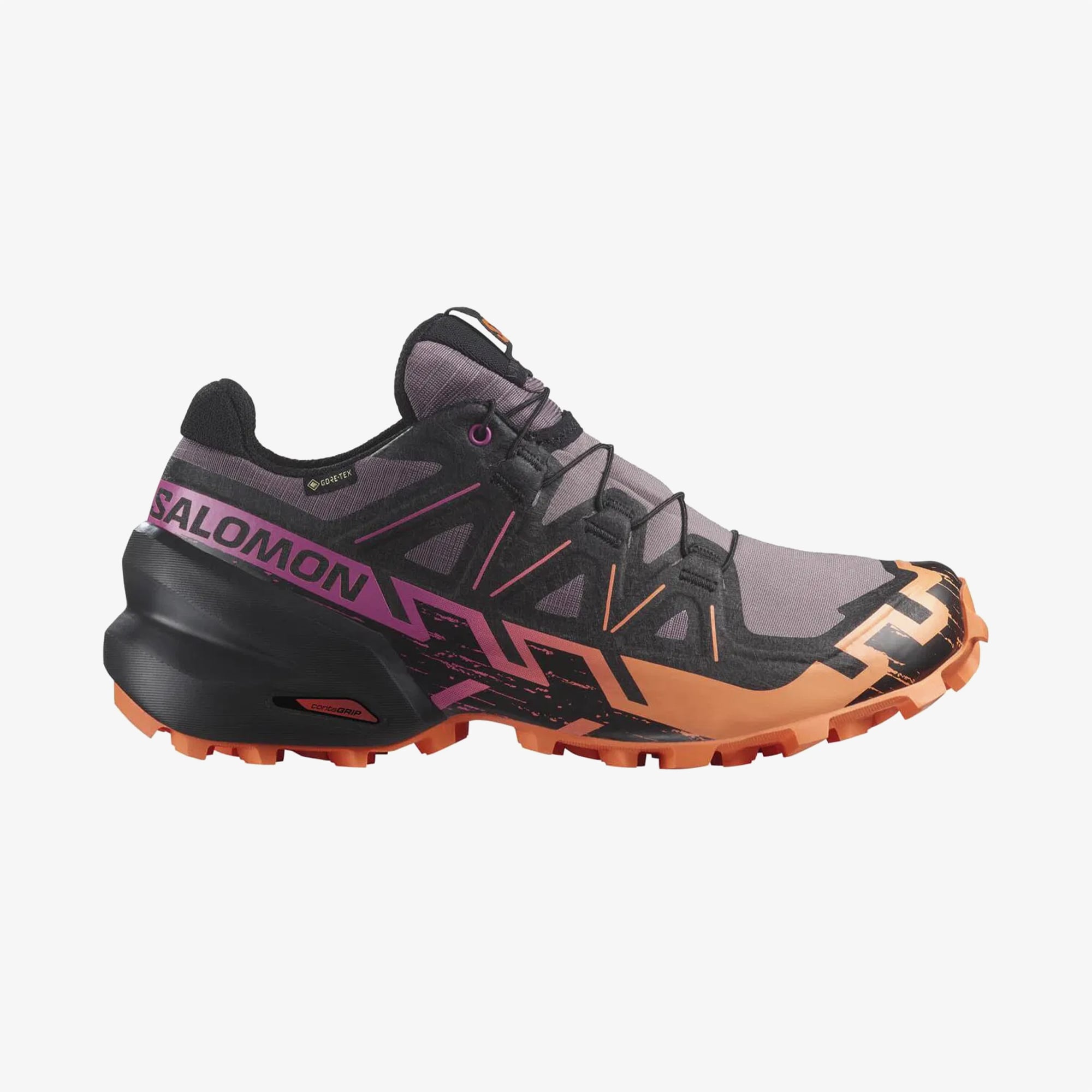  Salomon Speedcross 6 Gore Tex Kadın Mor Koşu Ayakkabısı