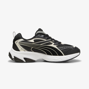  Puma Morphic Retro Erkek Siyah Spor Ayakkabı