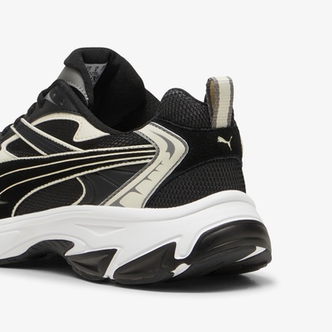  Puma Morphic Retro Erkek Siyah Spor Ayakkabı
